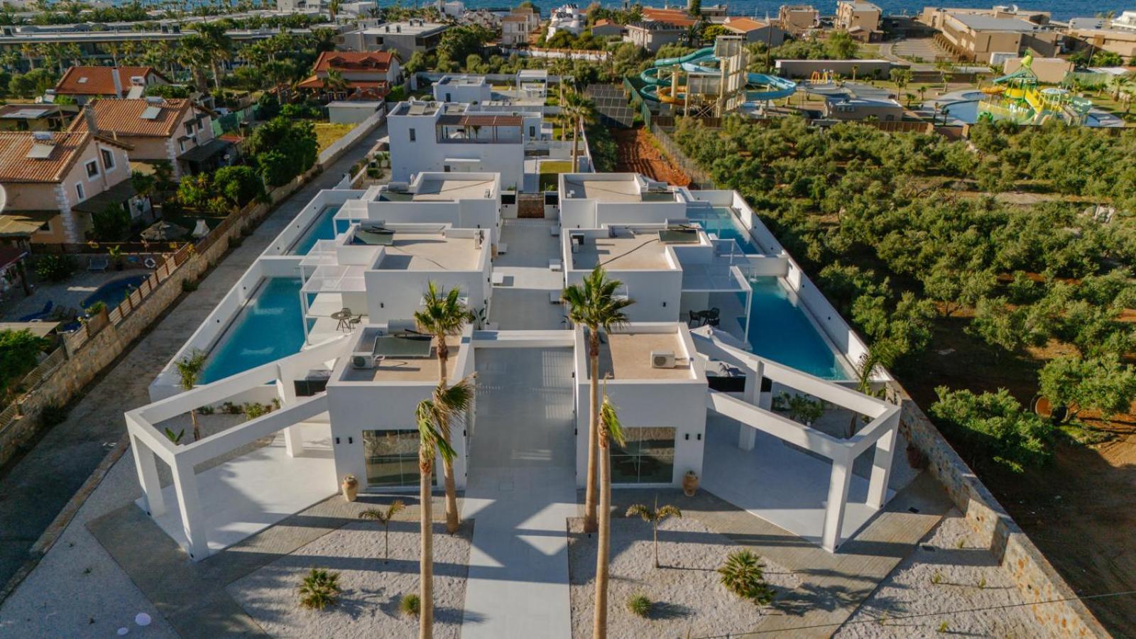 הרסוניסוס Sardines Luxury Suites מראה חיצוני תמונה