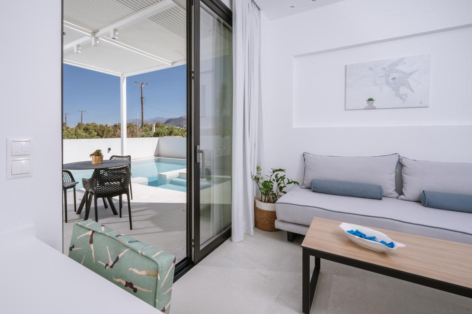 הרסוניסוס Sardines Luxury Suites מראה חיצוני תמונה