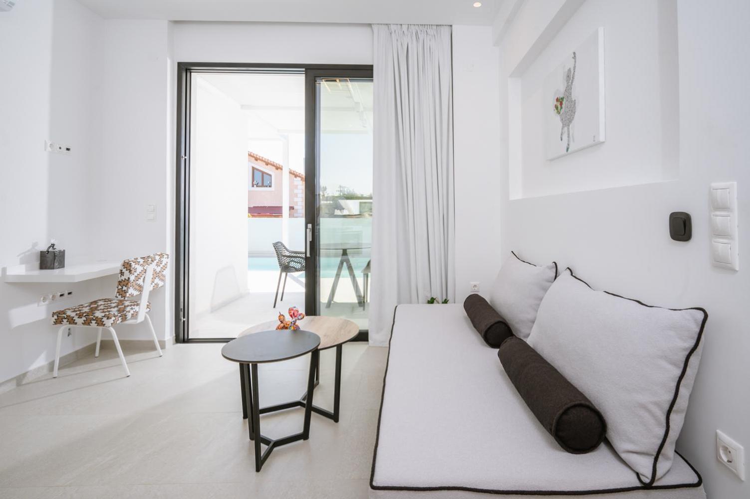 הרסוניסוס Sardines Luxury Suites מראה חיצוני תמונה